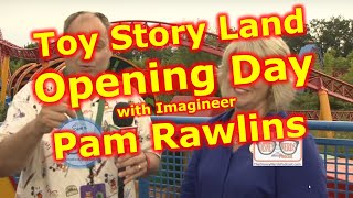 Imagineering Toy Story Land with Pam Rawlins [upl. by Einra]