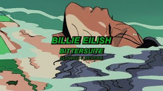 Billie Eilish  BITTERSUITE Slowed  Reverb [upl. by Ricardama]