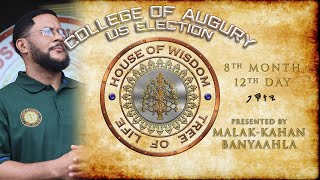 College of Augury US Election  Live Sabbath Class [upl. by Tiat434]