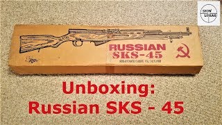 Unboxing  Russian SKS45 [upl. by Notxed953]