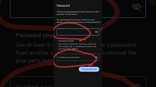 Email id password kivabe Change korbo  How to change email id password shorts [upl. by Stern915]