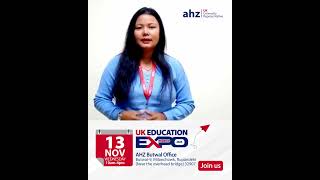 Affordable UK study awaits you at the UK Education Expo  AHZ [upl. by Yert]