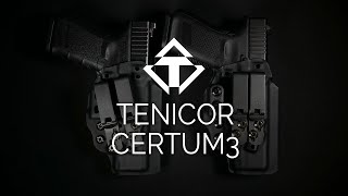 New CERTUM 3 from Tenicor  AIWBIWB Holster [upl. by Sirk]