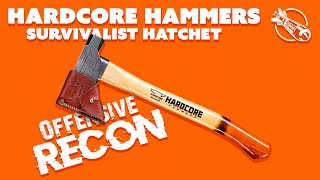 Hardcore Hammers Survivalist Hatchet [upl. by Matheny]