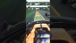 Fernando Alonso onboard race Australian GP 2018 formula1 ausgp fernandoalonso [upl. by Albert909]