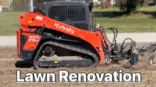 Lawn RenovationOut with the old [upl. by Velma]