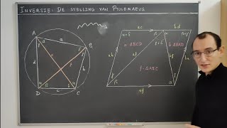 Inversie Deel 5 De stelling van Ptolemaeus [upl. by Ytsud]