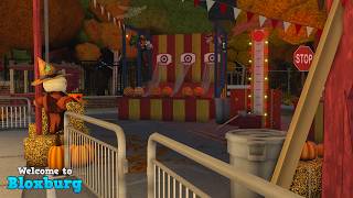 Visiting 65M 2PLOT HALLOWEEN TOWN SUPER DETAILED  Roblox Bloxburg [upl. by Jareb]