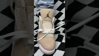 HOW TO LACES JORDAN 4 BEST WAY [upl. by Bergin]