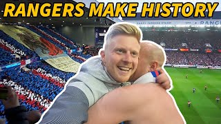 🤯 THE BEST ATMOSPHERE YOULL EVER SEE Rangers 31 RB Leipzig Europa League Semi Final Vlog [upl. by Theodor64]