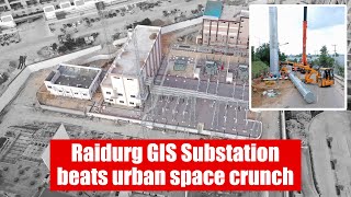 Raidurg GIS Substation beats urban space crunch  MEIL Power [upl. by Digirb408]