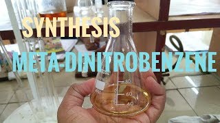 META  DINITROBENZENE SYNTHESIS  ORGANIC CHEMISTRY [upl. by Htrag]