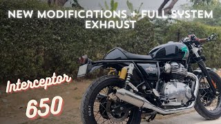 🏍️Ultimate Continental GT 650 Mods 🔧 Transforming the Ride 🚀 BikeMods royalenfield [upl. by Clare99]