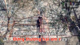 Karaoke Thương hại  Khởi My [upl. by Aruam194]