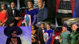 OMONI OBOLI GETS BRAND NEW CAR AT THE UPRISING MOVIE PREMIERE APPRECIATE IYABO OJO MERCY AIGBE [upl. by Ehcsrop]