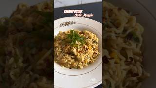 Creamy Butter Garlic Maggi  Quick Recipe by CookDeCooker maggi simplerecipes buttergarlic [upl. by Nytsua89]