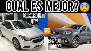 Chevrolet Joy vs Renault LoganCual es mejor [upl. by Arit]