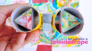 How to Make a Teleidoscope a type of DIY Kaleidoscope [upl. by Wiltz]