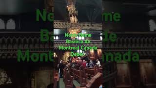 Basilica de Montreal Qebec city Canada ofw travel free [upl. by Reerg]