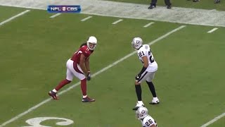 Larry Fitzgerald Vs Nnamdi Asomugha 🔥 PHYSICAL MATCHUP 2010 WR Vs CB [upl. by Donatelli]