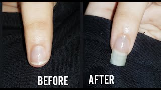 How to grow long nails fast in 5 mins [upl. by Rahm]