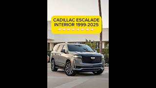 ESCALADE INTERIOR EVOLUTION 19992025 [upl. by Nedmac992]