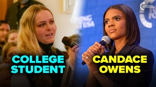 Candace Owenss Best Advice to Conservative Students with Liberal Professors 🔥 FULL QampA CLIP [upl. by Glialentn]