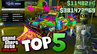 Top 5 Best Money Glitches in GTA Online 2024  Get Rich Fast [upl. by Didier9]