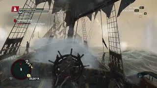 Legendary Ship Battle Assassins Creed 4 Jackdaw vs La Dama Negra [upl. by Naleek]