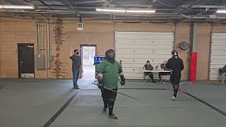 Scioto Open 2024  Jon Rose vs Angus Thompson Div B Longsword [upl. by Nina101]