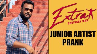 Extra  Ordinary Man Prank  Telugu Pranks  Nithiin Sreeleela  DisneyPlusHotstar  FunPataka [upl. by Oad]