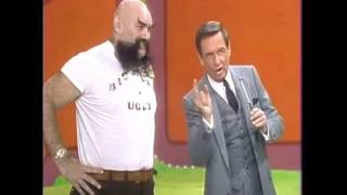 Ox Baker on quotThe Price is Rightquot with Bob Barker 1981 [upl. by Scales]