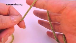 Learn to Crochet Getting Started Left Handed [upl. by Eendys637]