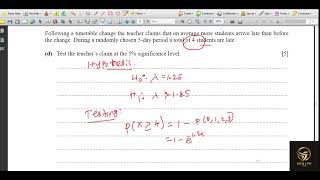 Cambridge MathematicsPS2Hypothetical testing problem solving [upl. by Suixela]