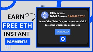 Free Ethereum Site  How To Earn Free Eth In 2022 Instant PAYMENTS [upl. by Semadar]