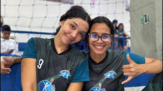 Finais do vôlei masculino e feminino  JECs 2024 [upl. by Anilac]