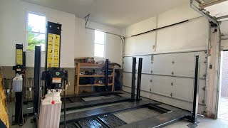 HIGH LIFT TRACKS INSTALLED IN MY GARAGE [upl. by Smailliw]