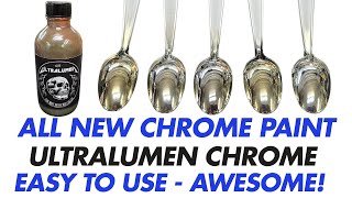 All New Chrome amp Gold Chrome Paint  Ultralumen Chrome  Easy To Use  Awesome [upl. by Allanson]