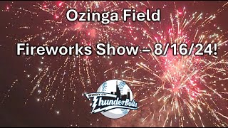 Ozinga Field  Fireworks Show [upl. by Nadab474]