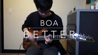 BoA 보아 Better Guitar Cover [upl. by Monteria]