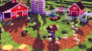 Blocky Roads 2013  Farm Blocky  Challenge Tracks  DogByte Games  Gameplay Walkthrough HD 2024 [upl. by Kenimod413]