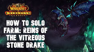 Blood DK Guide Solo Reins of the Vitreous Stone Drake Cataclysm Classic [upl. by Estelle]