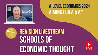 Schools of Economic Thought  Livestream  Aiming for AA Economics 2024 [upl. by Sherrill]