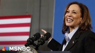 ‘She’s putting in the work Trump is sitting at his golf course’ VP Harris hits swing states hard [upl. by Aimal237]