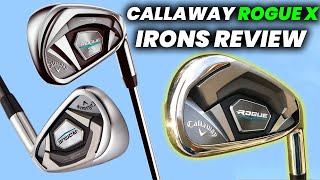 Callaway Rogue X Irons 2024 Review for MidHandicap Golfers [upl. by Lalittah]