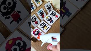 WHOS WHO made of cardboard Make it yourself DIY crafts kids children [upl. by Arod]