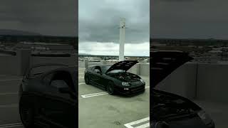 Its Supra Mk4 😈 toyota supra mk4 black shorts video [upl. by Idnim]