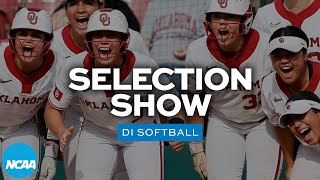 2022 NCAA DI softball bracket selection show [upl. by Pritchard]