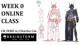 BRAINSTORM SCHOOL ONLINE CLASS  CHARACTER DESIGN ZERO  WEEK 0 VLOG SERIES [upl. by Anekahs]