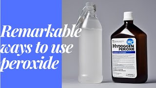 Astonishing Ways to Use Hydrogen Peroxide Household hacks that IMPROVE OUR LIVES [upl. by Drake]